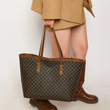 Large Capacity PU Leather Tote