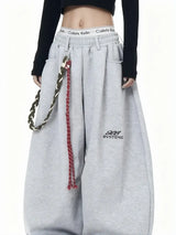 Men's Wide-Leg Baggy Pants