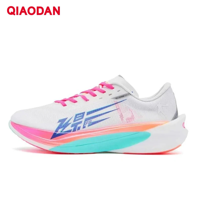 QIAODAN Feiying PB4.0 Full Palm Carbon Plate Running Shoes Men's 2026 Shock Breathable Marathon Sports Sneakers BM23240299