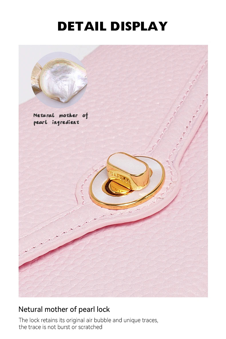 BAFELLI 2026 NEW WOMEN'S HANDBAG LEATHER WALLET PARTY SHOULDER DRESS PURSE LUXURY DESIGNER BRAND FEMALE EVENING BAGS CLUTCHES