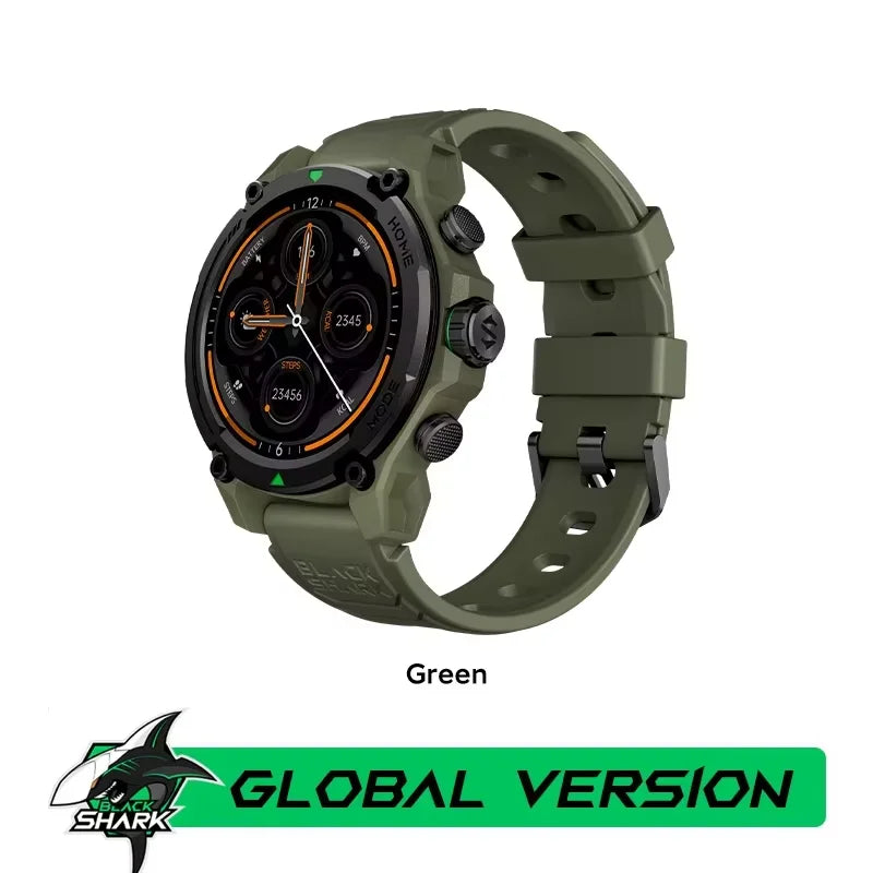 Black Shark GS3 Smartwatch | AMOLED GPS Military-Grade