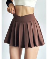 Women’s High-Waist Pleated Active Skort