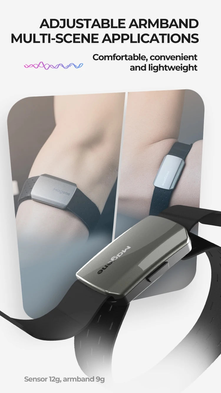 Magene H803 Heart Rate Armband | Dual-Mode ANT+ & Bluetooth