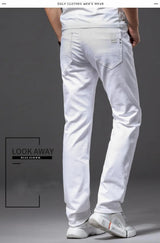 Men's Slim Fit Stretch Denim Jeans | Classic Straight Cut