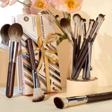 Jessup 15-Piece Professional Makeup Brush Set