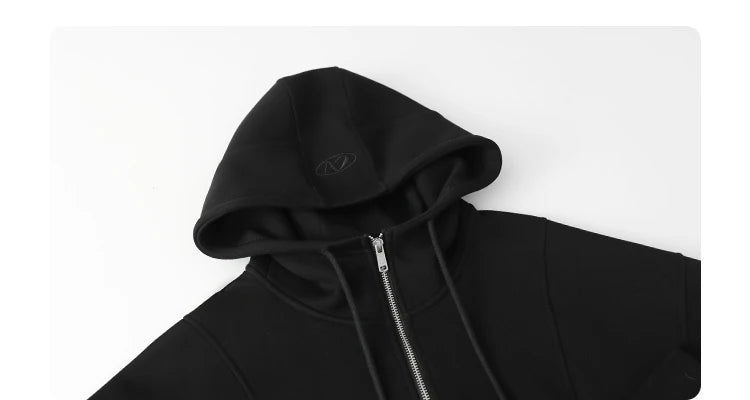 Women’s Relaxed Cotton-Blend Drawstring Hoodie