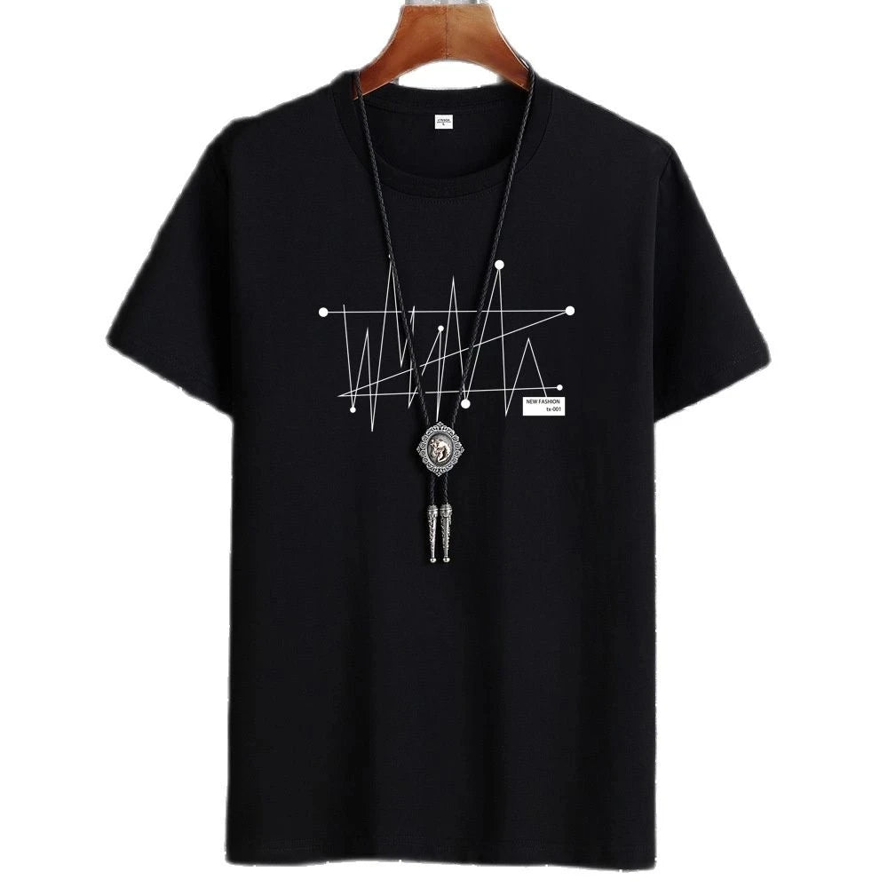 Oversized Manga Graphic Cotton Tee