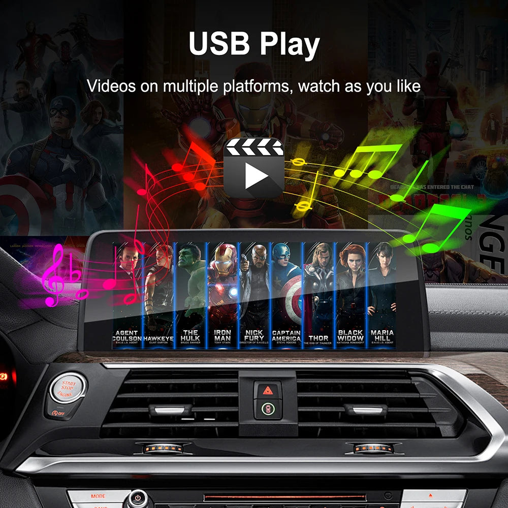 Wireless CarPlay & Android Auto for BMW CIC/NBT Systems
