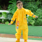 Kids Waterproof Dinosaur Raincoat – Hooded Jumpsuit