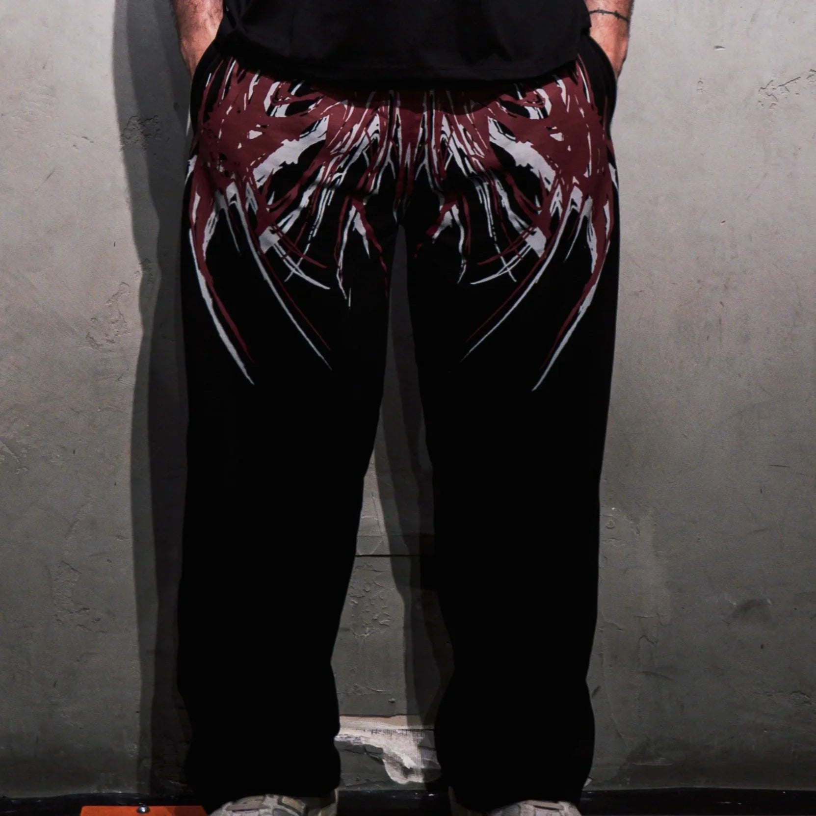 Dark Y2K Unisex Streetwear Joggers