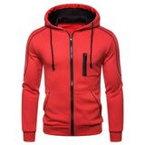Men’s Fleece Zip-Up Hoodie with Pockets