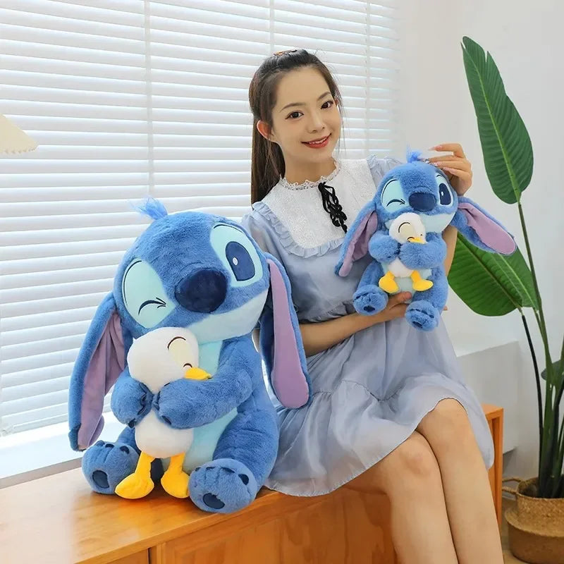 Disney Stitch & Duck Plush Doll