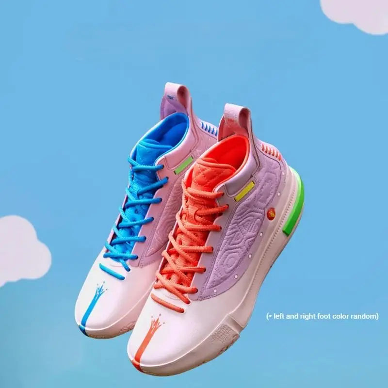 361 Degrees Joker 1 Men Basketball Shoes New Leather Breathable Shock-Absorbing Non-slip Wear-resistant Male Sneakers 672511104F
