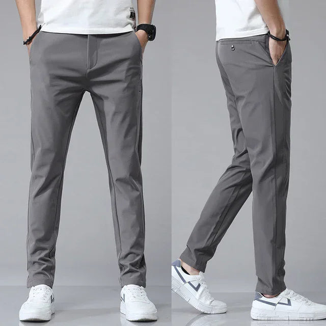Men's Lightweight Stretch Slim-Fit Pants