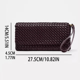 Women's PU Leather Clutch & Crossbody Bag