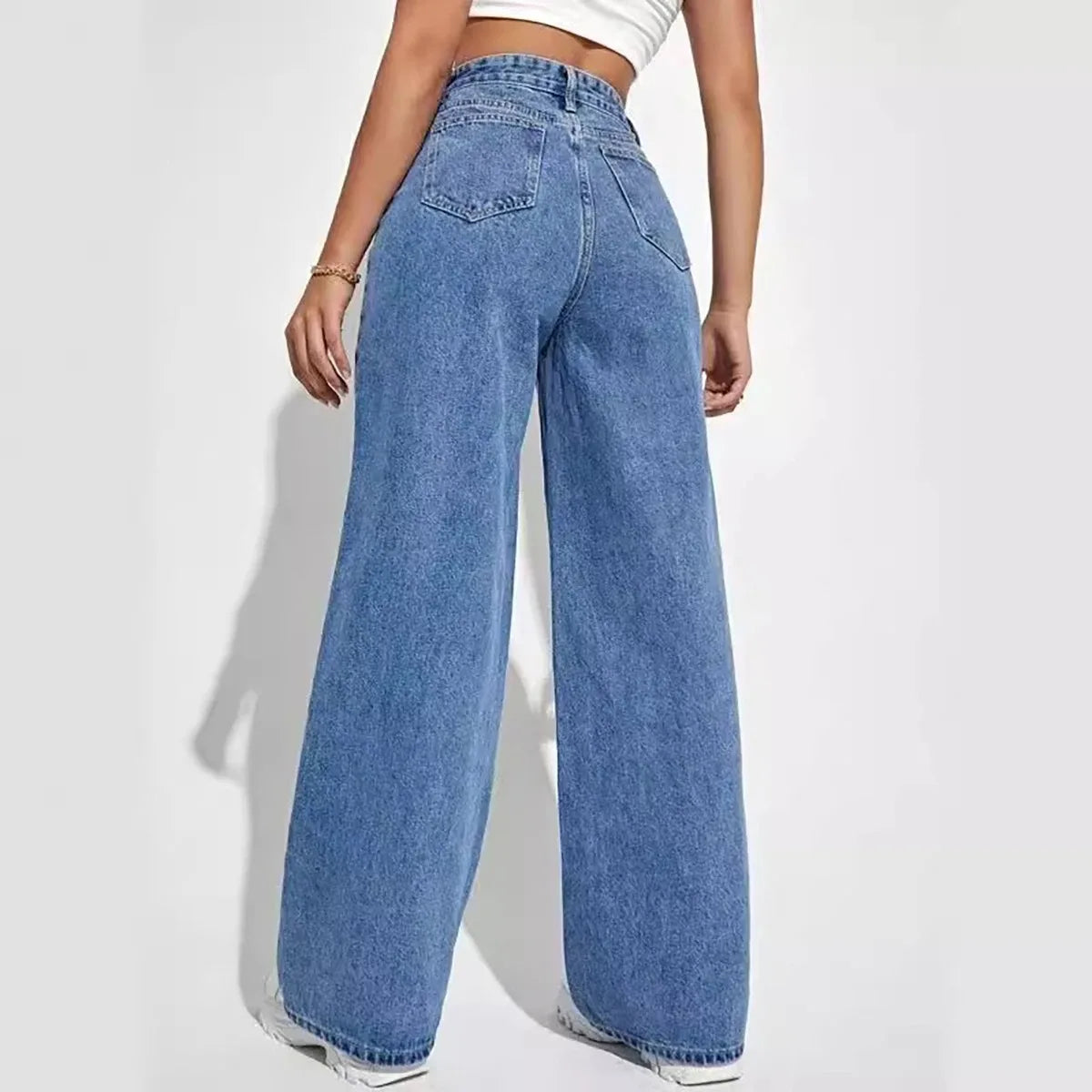 Y2K High-Street Baggy Straight Jeans
