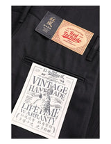 Red Tornado Black Selvedge Denim Relaxed Fit Jeans – 14.5oz