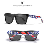 KDEAM Men's Polarized Sunglasses Square Casual Outdoors Sun Glasses Women Unisex Sunglass For Couple With New Package