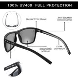 Zenottic Men's Polarized Sunglasses – UV400 TR90 Frame