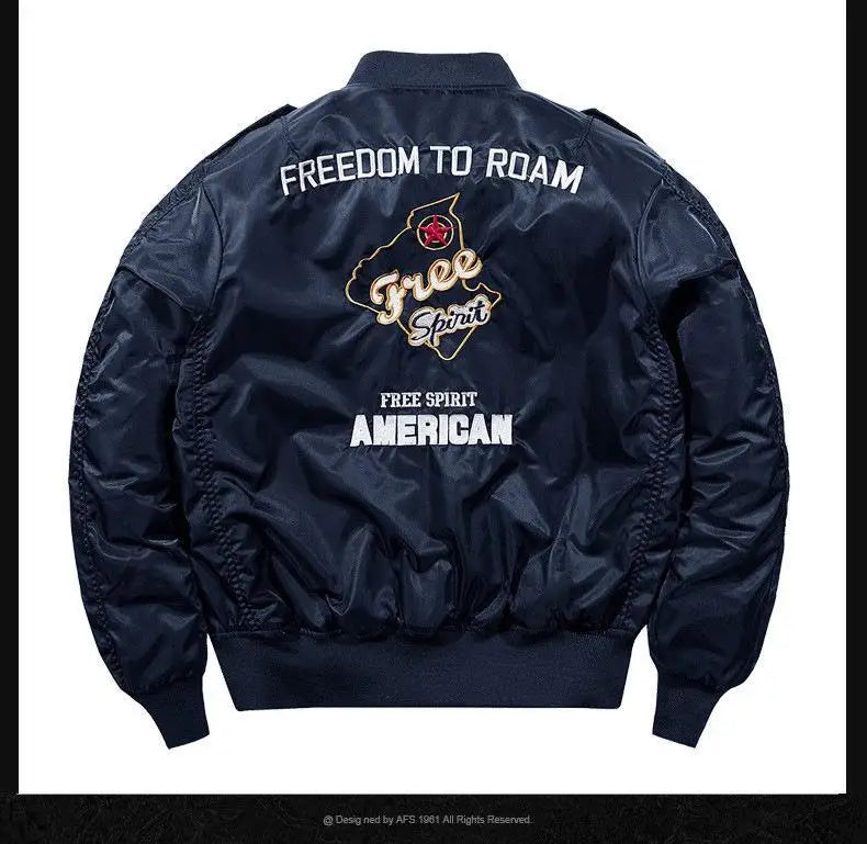 Men’s Ma-1 Aviator Bomber Jacket