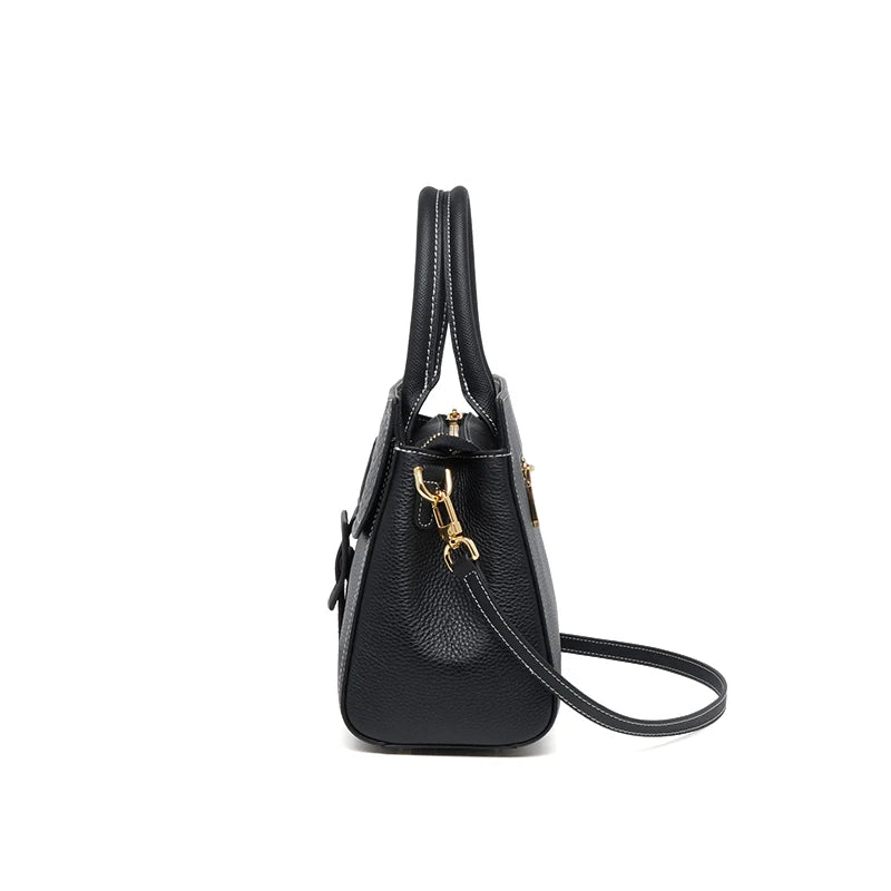 ZOOLER Hot 100% Genuine Leather Women's Handbags Cover Lock Shoulder Messenger Bags Super Soft Skin Ladies Purses Winter#YC356