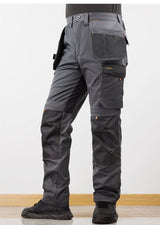 Men's Multi-Pocket Straight-Leg Cargo Pants