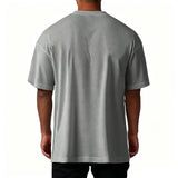 Men's Oversized Mesh Sport Tee – Breathable & Quick Dry