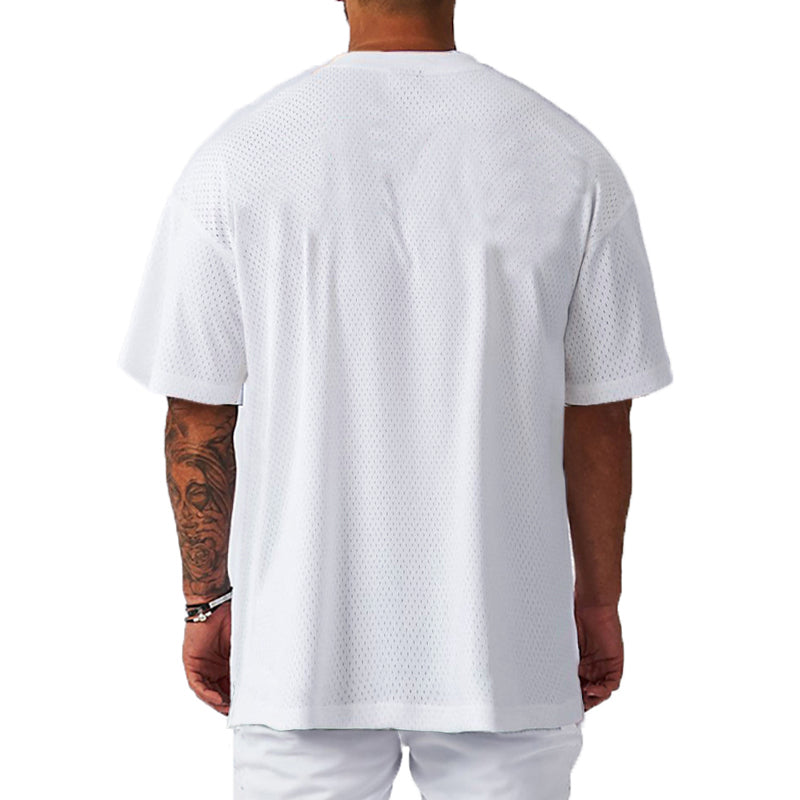 Men’s Quick-Dry Oversized Mesh Sport Tee