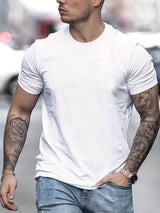 Men’s 100% Pure Cotton "BE KIND" Cartoon Print Loose Fit T-Shirt
