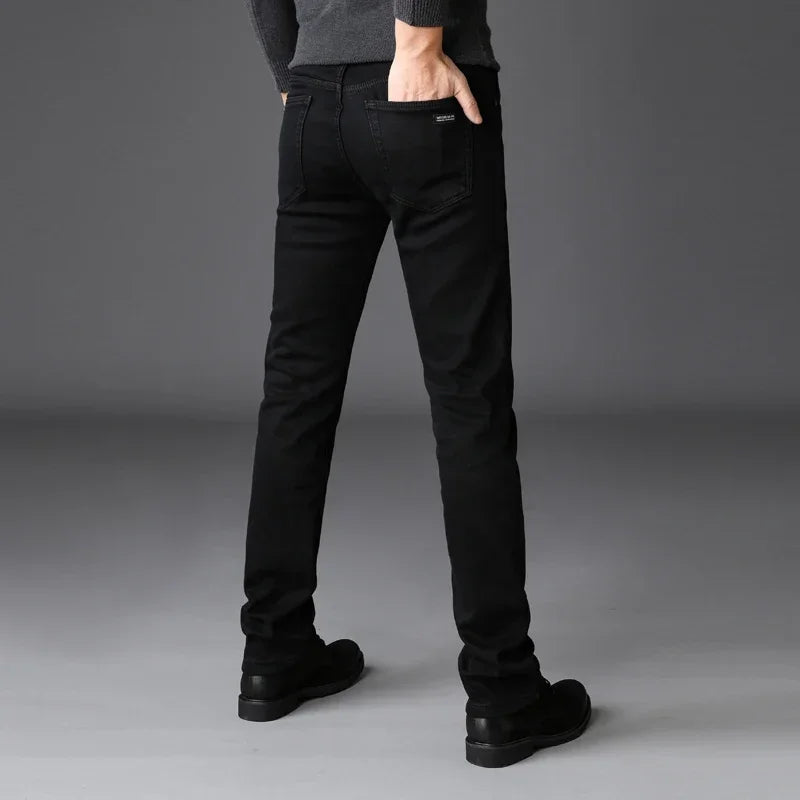 Men’s Classic Stretch Biker Jeans