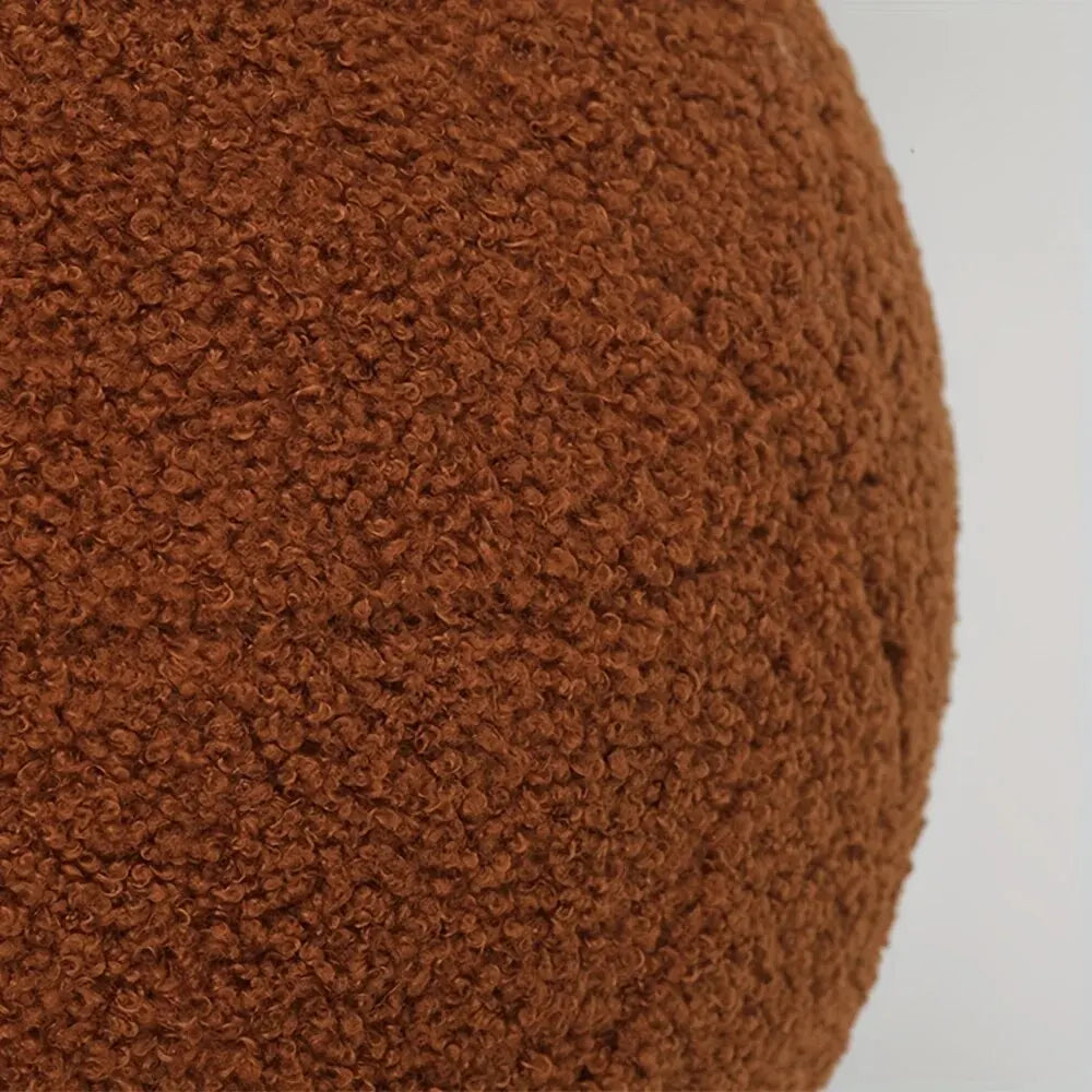 Nordic Spherical Throw Pillow – Soft Cotton Cushion