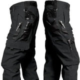 Men’s Waterproof Tactical Cargo Pants – Multi-Pocket Outdoor Work Trousers