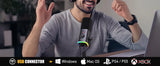MAONO PD100X USB/XLR Dynamic Mic with RGB & Noise Reduction