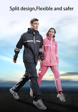 Waterproof Reflective Rain Suit – Jacket & Pants Set