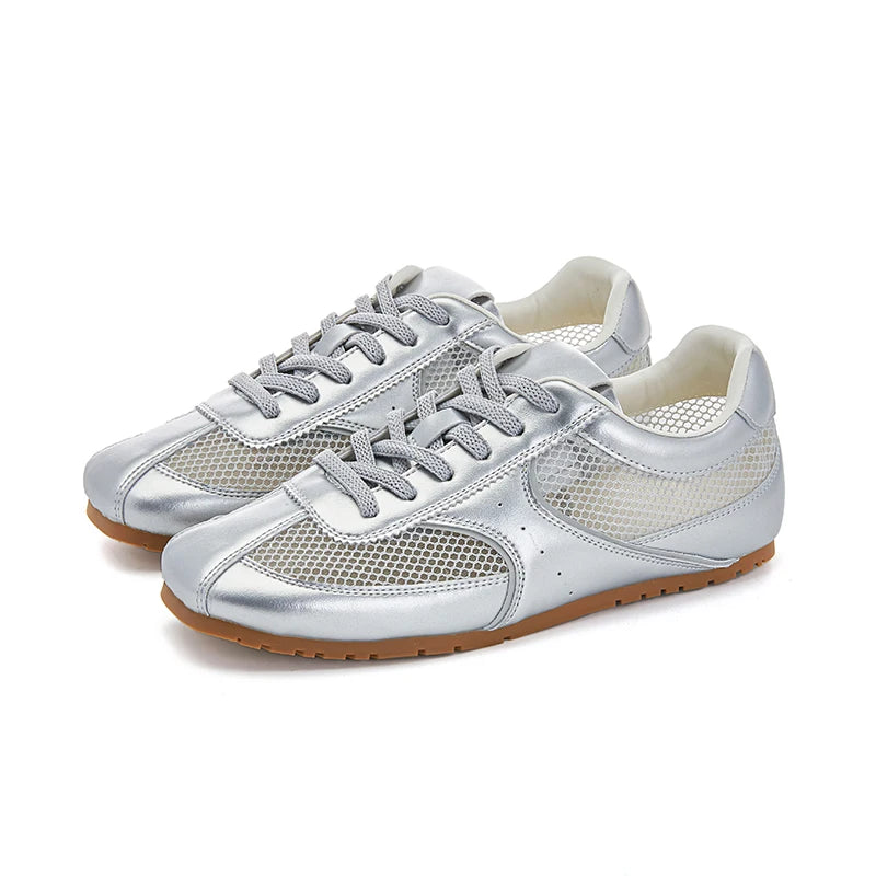AIYUQI Women's Mesh Flat Sneakers – Elegant Summer Style