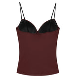 HXAO Corset Camisole Crop Top – Backless Bustier Tank