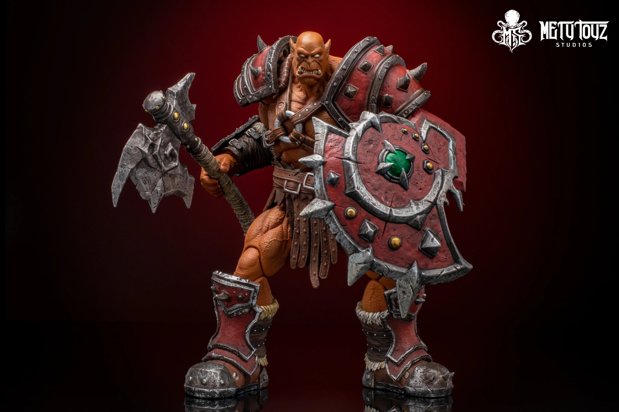 Metytoyz Limited Adventurer World Orc Ork Captain Kagas Bounty Hunter Bloody Hands Morlock Soldier Action Figure Special Edition
