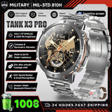 2026 Military Tank X3 Smart Watch | 1000mAh | AMOLED