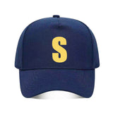 Red Letter Baseball Cap with Adjustable Fit