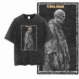 G24 Exclusive Big Size Cool Cotton Men's COOLMIND Printed Graphic T-shirt | Acid Washed Streetwear O-neck Men's Tee Tshirt