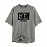 Men's Oversized Mesh Sport Tee – Breathable & Quick Dry