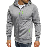 Men’s Slim-Fit Zippered Hoodie