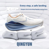 Xtep QINGYUN Running Shoes for Men 2025 Spring Lightweight Cushioned Wear-Resistant Training Professional Sneaker 975119110053