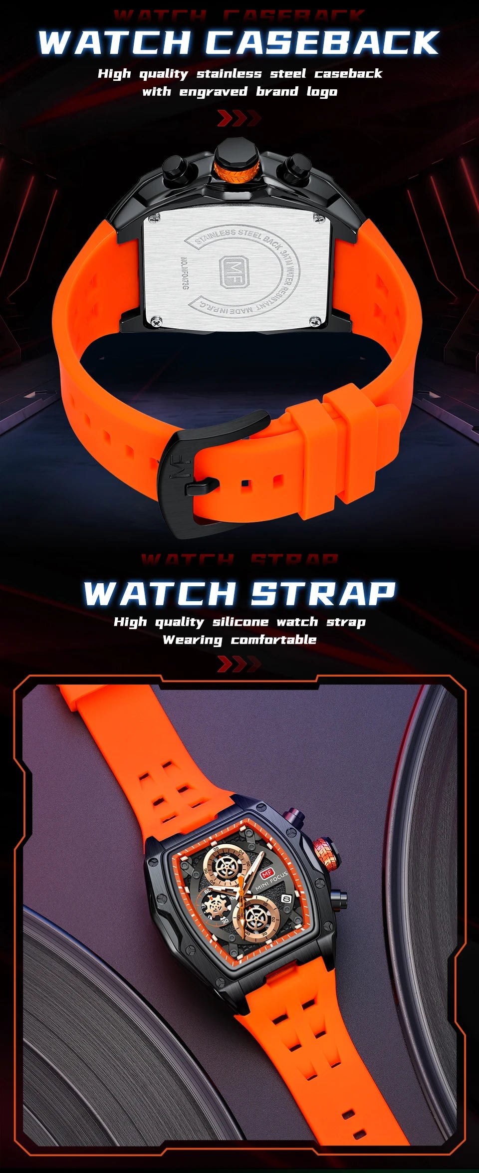 MINI FOCUS Warrior Chronograph Men’s Watch
