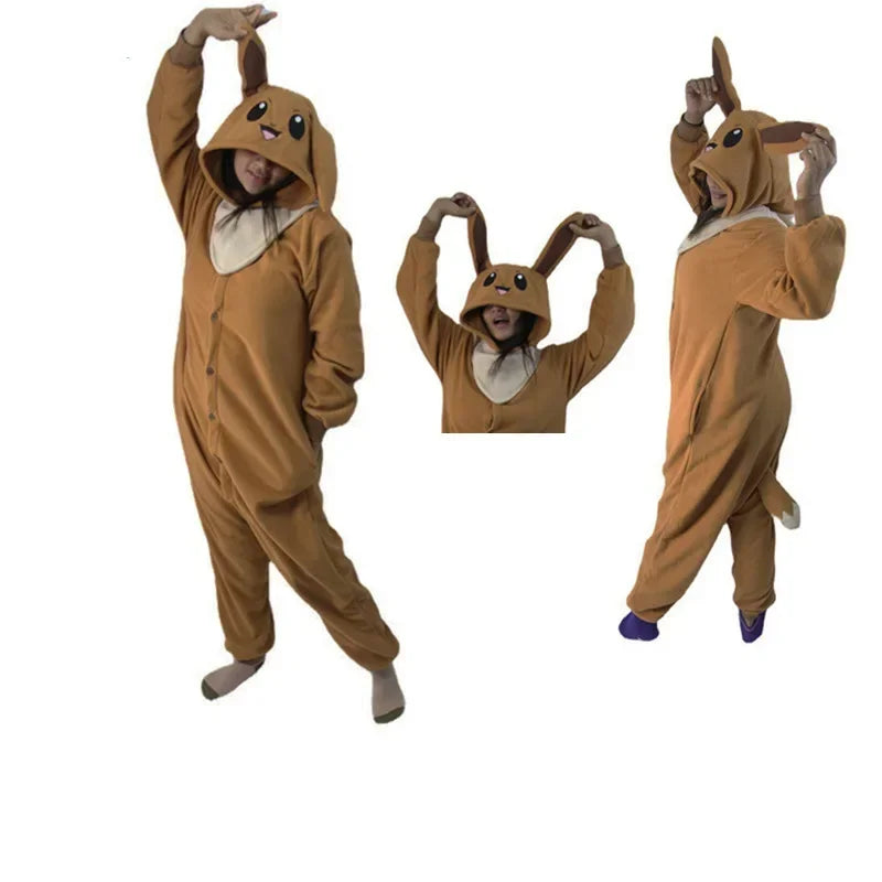 Greninja Kigurumi Onesie Mewtwo Snorlax Gengar Cosplay Halloween Costume Adult Anime Axolotl  Eevee Cow Pajamas Pijama