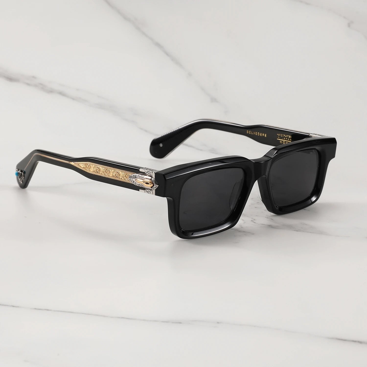 DILTA Belvedere Acetate Square Sunglasses – UV400 Women
