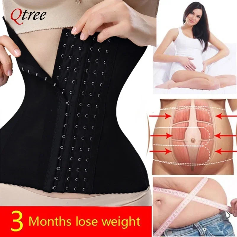 Elegant Sculpting Waist Trainer Belt | Premium Women’s Compression Girdle