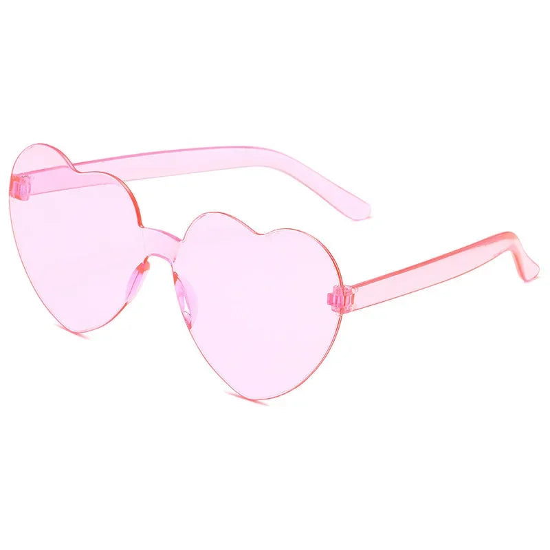 Women's Heart Sunglasses Wholesale 12-100PCS Wedding Bachelorette Bridesmaid Beach Party Multi-Color Photo Props Gifts