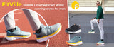 FitVille Wide Toe Box Running Shoes for Men | FlowCore V2