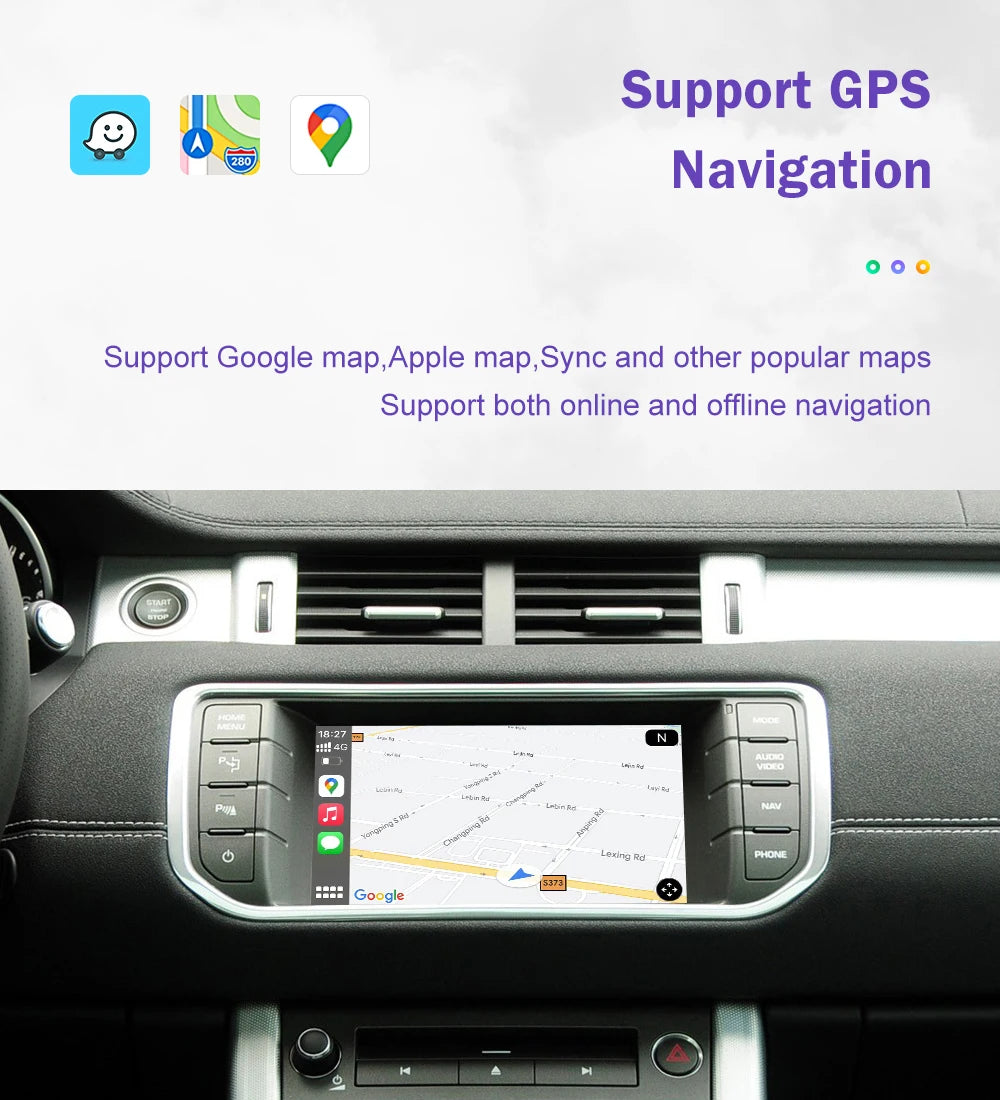 Wireless CarPlay & Android Auto for Land Rover & Jaguar